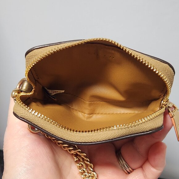 Coach Charlie Carryall tote Chalk color EUC with Coach Gold zip card case - Picture 16 of 16